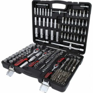 1/4+3/8+1/2'' padrunvõtmete komplekt 255pcs