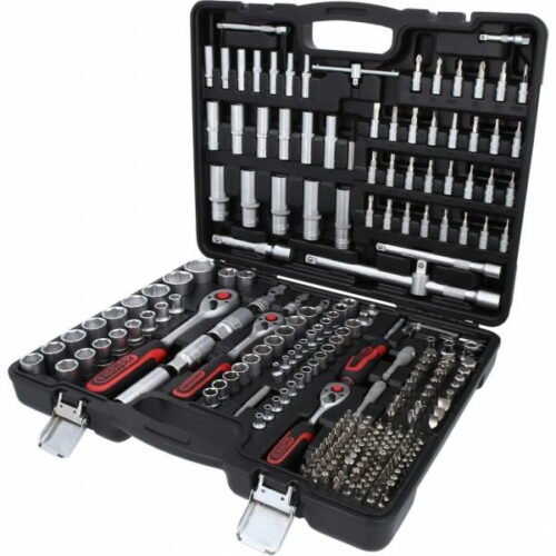 1/4+3/8+1/2'' padrunvõtmete komplekt 255pcs