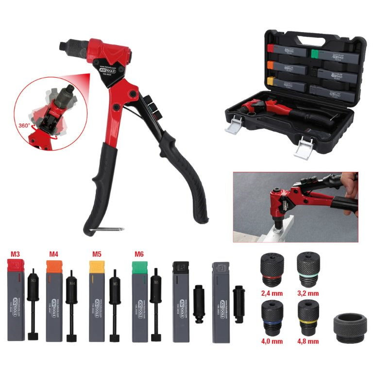 3 ühes käsineeditangide komplekt, pööratav, 12 osa, KS Tools