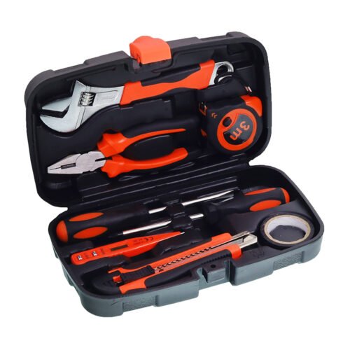 8-PIECE tööriistakomplekt (koos reguleeritav WRENCH) IN plastikkohver | Käsitööriistad>Tööriistakomplektid | Hermon | Trollo.ee | Üle 10 000 toote