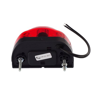 AUTO REGISTREERIMISNUMBRI LAUA LAMP DIOOD, LAMBIVARI VALGE, PUNANE, 12/24V