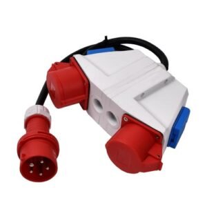 Adapter 400V 16A / 2x16A + 2x230V IP44 | Elektrikaubad | Finbullet Elektro | Trollo.ee | Üle 10 000 toote