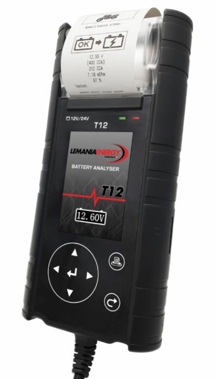 Aku ja generaatori tester T12 12/24V