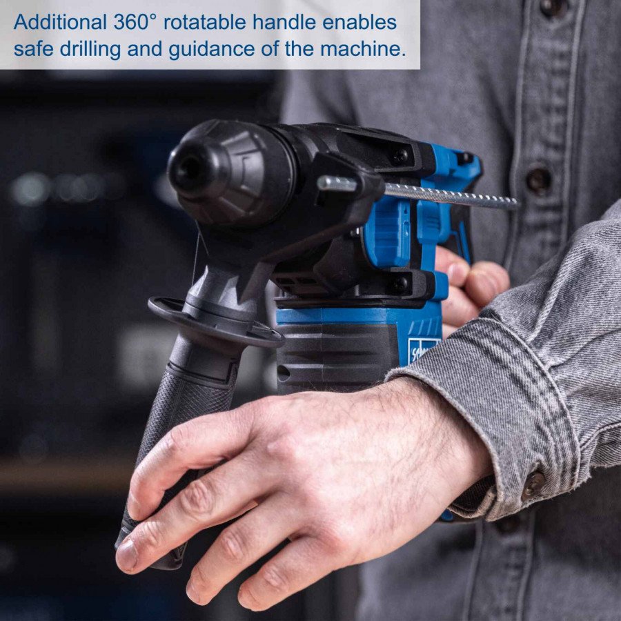 Akukombivasar BC-DH300DFS-X, karkass, Scheppach