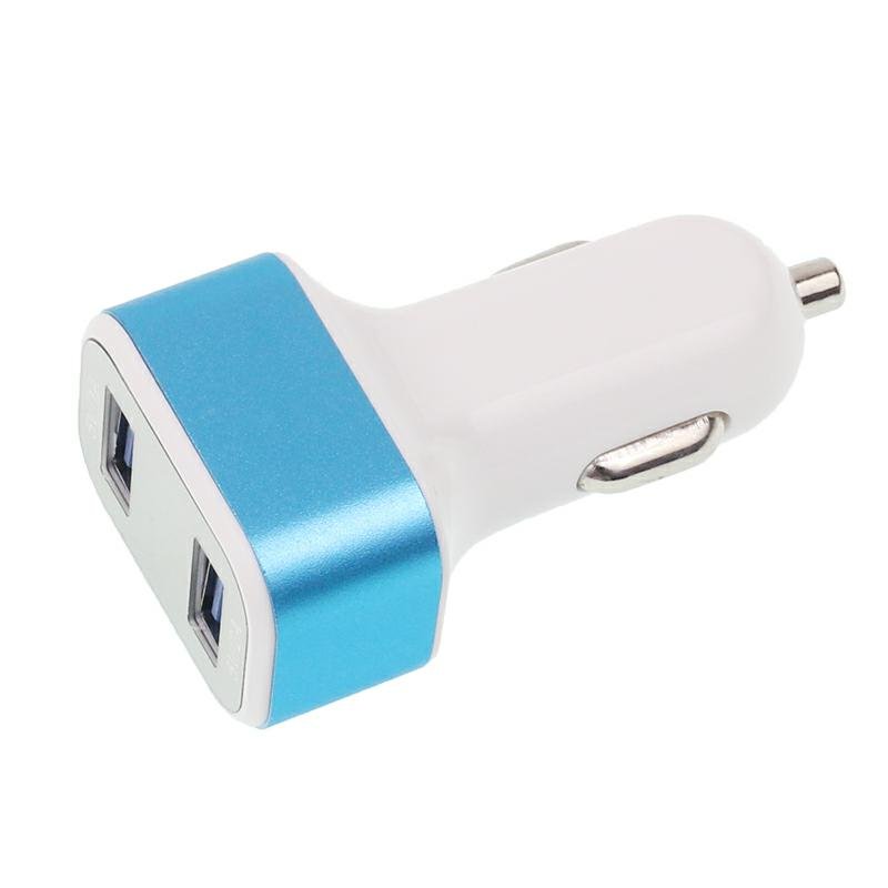 Auto USB-adapter (laadija) 2 pesad - DC 5V, 1x1A, 1x2A + pingetester