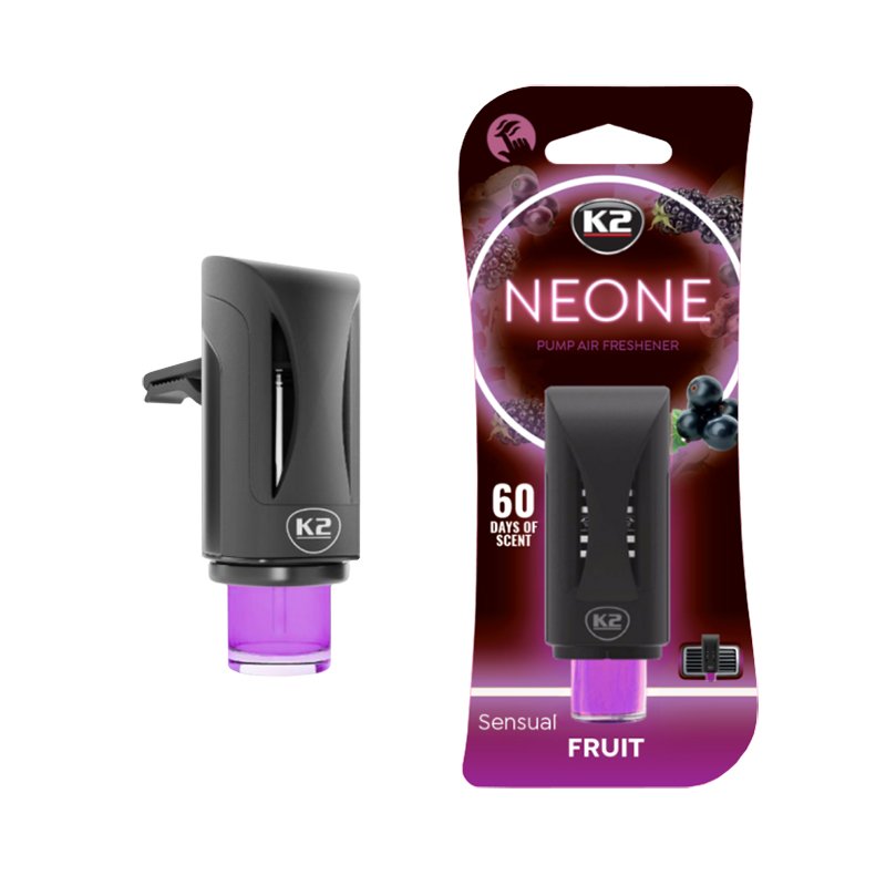 Autolõhnastaja W KRATKĘ NAWIEWU Z POMPKĄ - K2 NEONE SENSUAL FRUIT