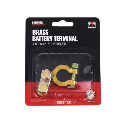 BRASS aku klemm tugevdatud POSITIVE (+) 82G | Elektrikaubad | Hermon | Trollo.ee | Üle 10 000 toote