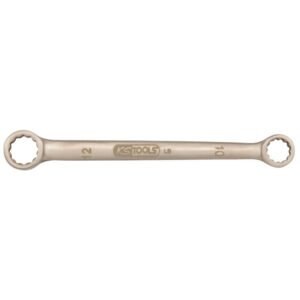 BRONZEplus Double ended ring spanner straight 8x9 mm
