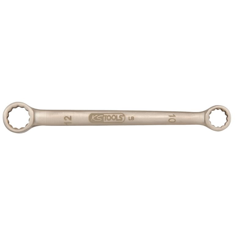 BRONZEplus Double ended ring spanner straight 8x9 mm, KS Tools