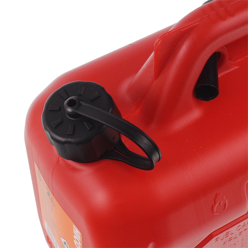 CANISTER, plastik, 2-CHAMBER, 5L+2L, punane