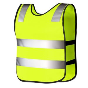 CHILDREN'S HIGH-VISIBILITY VEST kollane 120G 7-12 YEARS CE EN20471 | Kaitsevahendid>Tööriided | Hermon | Trollo.ee | Üle 10 000 toote
