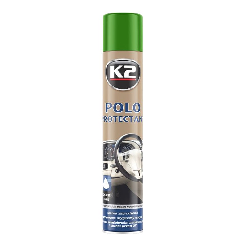 COCKPIT FOAM PROTECTANT K2 POLO MAT roheline TEA 750ML