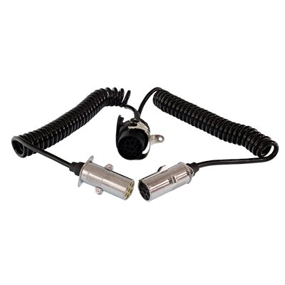 COILED SPIRAL adapter 2x7 (24N+24S) / 15/24V 3.5M