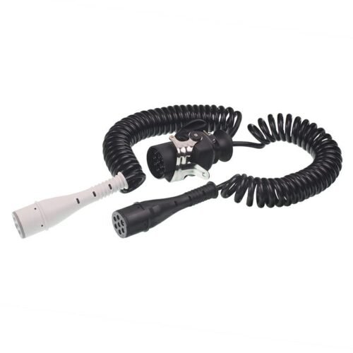 COILED SPIRAL adapter 2x7 (24N+24S) / 15/24V 4.5M