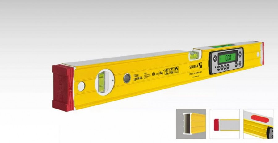 Digitaalne lood TECH 196M DL IP67 61cm, Stabila