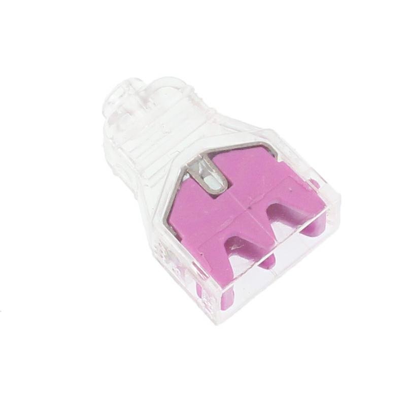 Elektrilised kiirühendused, 2-sõrm, maks. juhtme ristlõige 2.5MM2, 10 tk/pakk