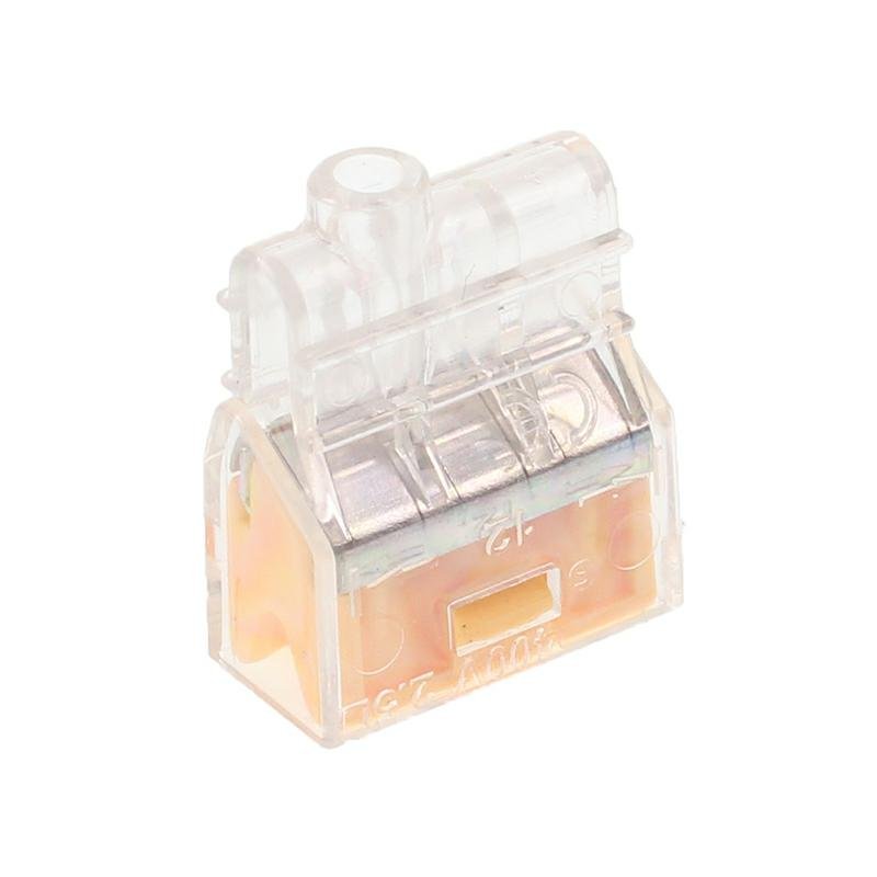 Elektrilised kiirühendused, 3-sõrm, maks. juhtme ristlõige 2.5MM2, 10 tk/pakk