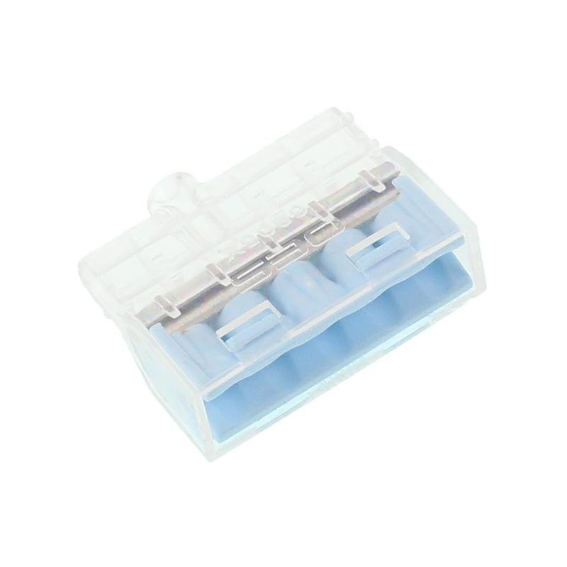 Elektrilised kiirühendused, 5-sõrm, maks. juhtme ristlõige 2.5MM2, 5 tk/pakk