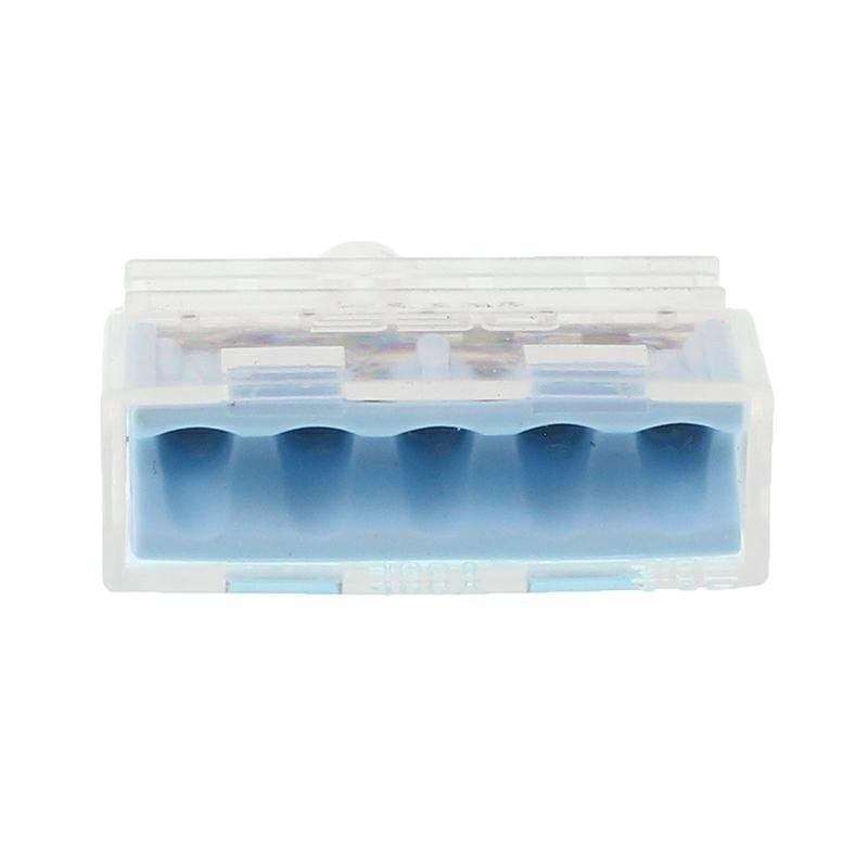 Elektrilised kiirühendused, 5-sõrm, maks. juhtme ristlõige 2.5MM2, 5 tk/pakk