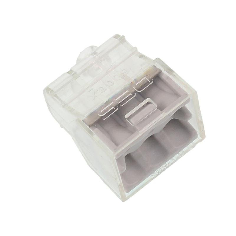 Elektrilised kiirühendused, 6-sõrm, maks. juhtme ristlõige 2.5MM2, 10 tk/pakk