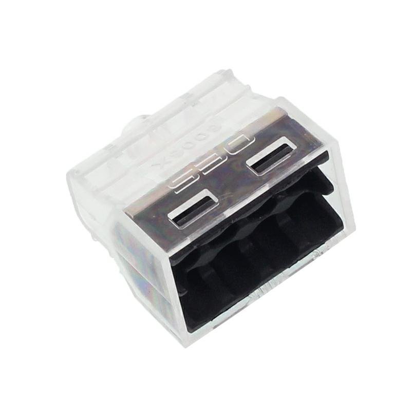 Elektrilised kiirühendused, 8-sõrm, maks. juhtme ristlõige 2.5MM2,10 tk/pakk