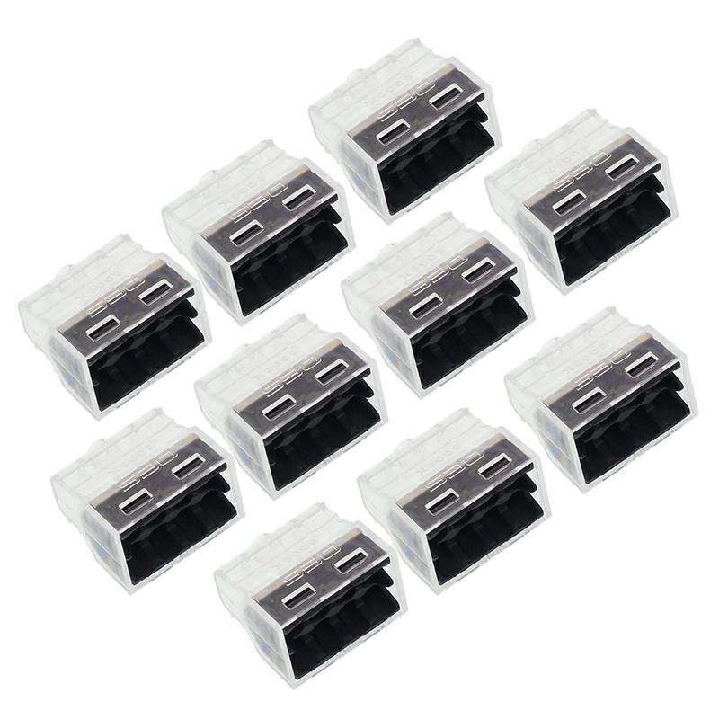 Elektrilised kiirühendused, 8-sõrm, maks. juhtme ristlõige 2.5MM2,10 tk/pakk