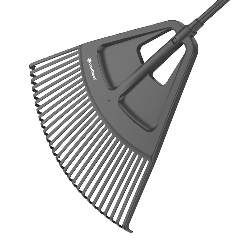 FAN RAKE, plastik, 26 hambaga, alumiinium HANDLE