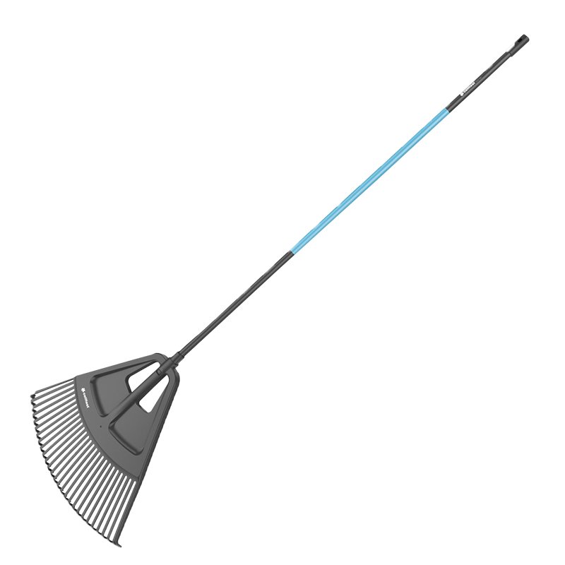 FAN RAKE, plastik, 26 hambaga, alumiinium HANDLE