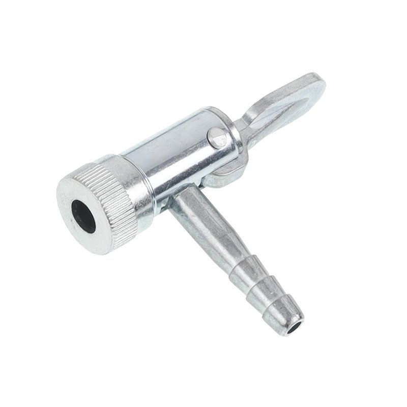 FITTING, TIRE INFLATING, FI 8MM, NURGELINE, METALLKLAMBER