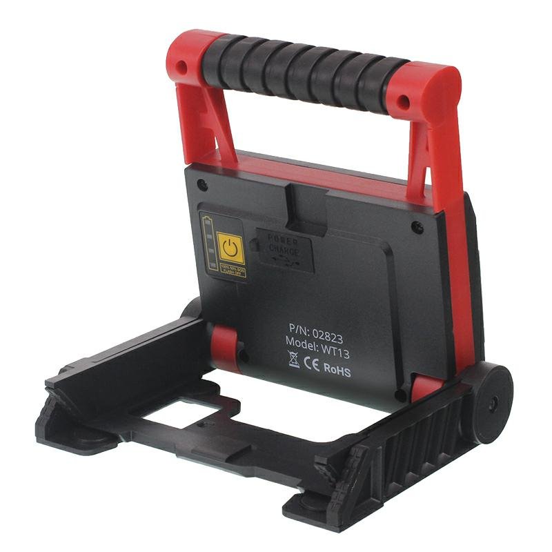 FLOODLIGHT, LED, RECHARGEABLE, 1000LM, 2200MAH + BAAS, MIKRO USB LAADIMISPORT