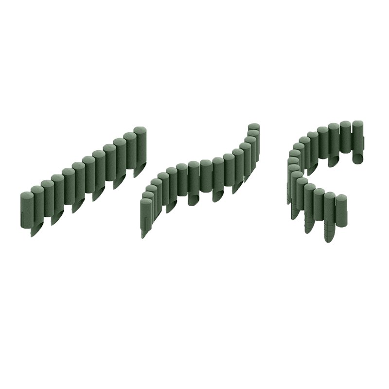 GARDEN PALISADE 4 STANDARD GREEN - 15,5x230cm