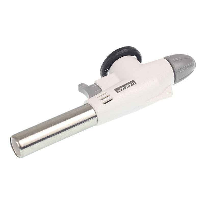 GAS BURNER sobib GAS CARTRIDGES koos IGNITER valge