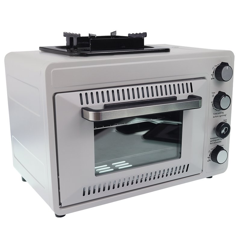GAS OVEN PORTABLE CAMPING 25 LITRES 2-IN-1 GAASIKASSETTI