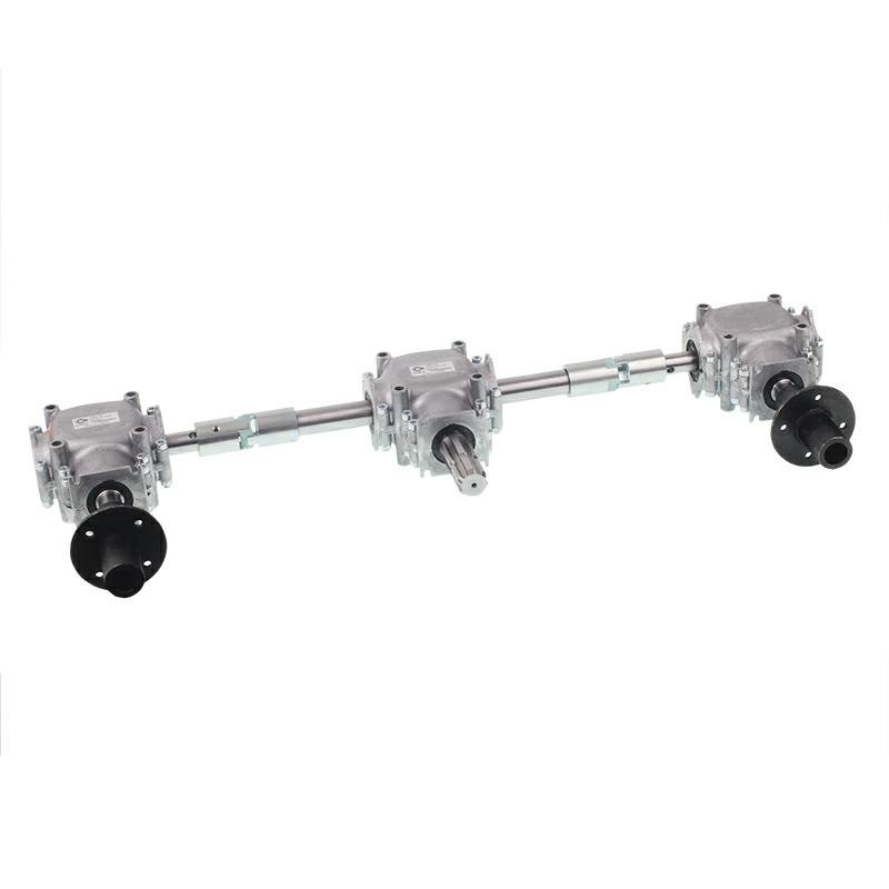 GEARBOX sobib THE väetiselaotur TRIPLE 3 hammasratas UNIT 770MM - alumiinium, alumiinium CLUTCH+ BUSHES