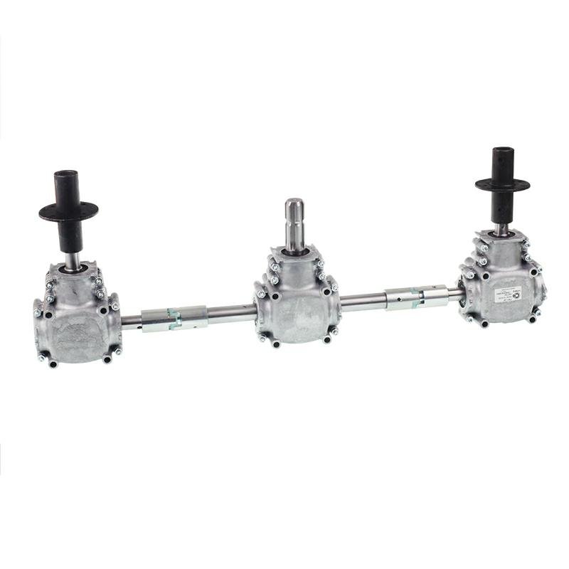 GEARBOX sobib THE väetiselaotur TRIPLE 3 hammasratas UNIT 770MM - alumiinium, alumiinium CLUTCH+ BUSHES