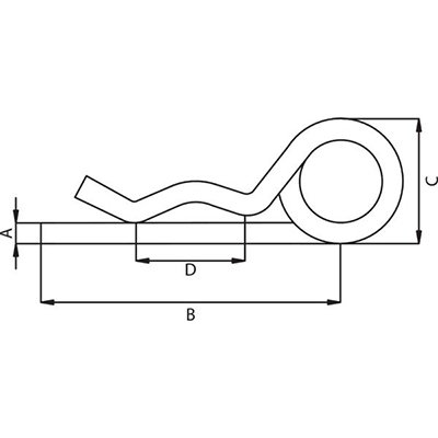 HITCH kontaktiga CLIP FI 4MM tüüp BETA