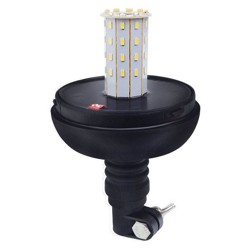 HOIATUSLAMP "KUKK" KUMMIST VARRE LÜHIKE, 40 LED-i, 12/24V, ECE R10, KÕRGUS 240MM