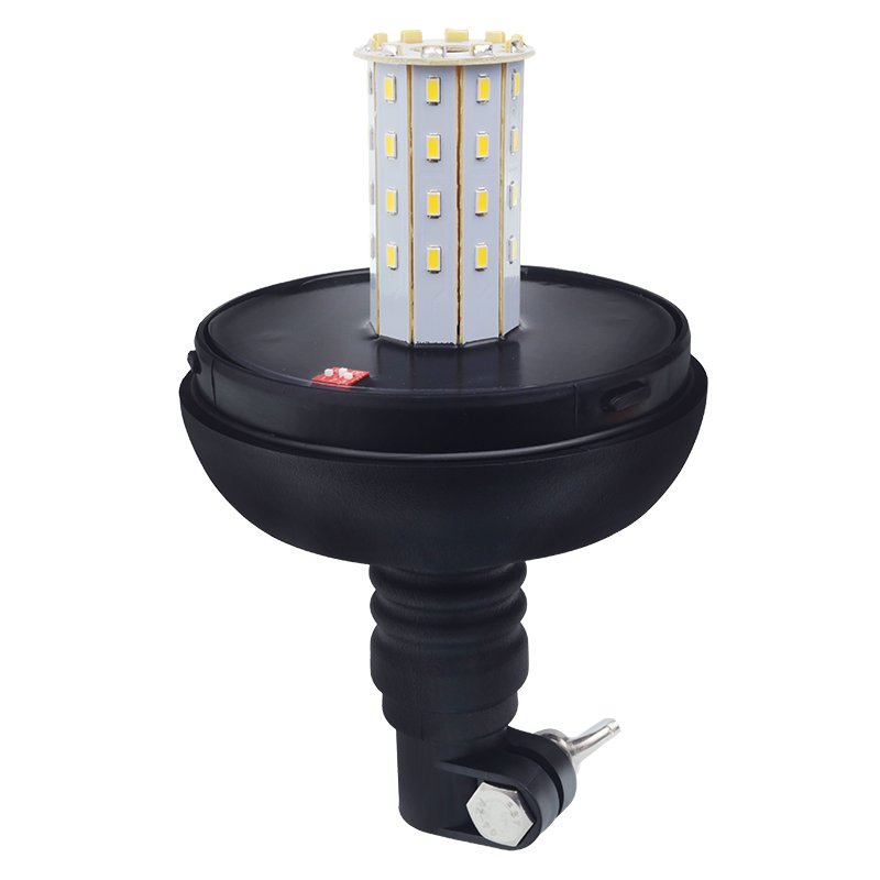 HOIATUSLAMP "KUKK" KUMMIST VARRE LÜHIKE, 40 LED-i, 12/24V, ECE R10, KÕRGUS 240MM