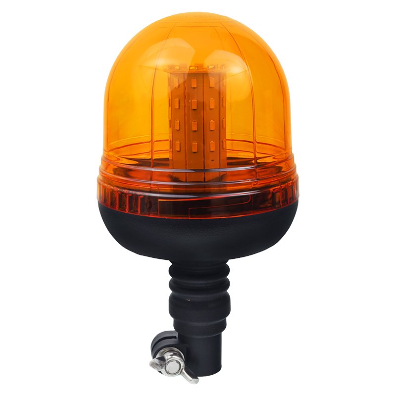 HOIATUSLAMP "KUKK" KUMMIST VARRE LÜHIKE, 40 LED-i, 12/24V, ECE R10, KÕRGUS 240MM