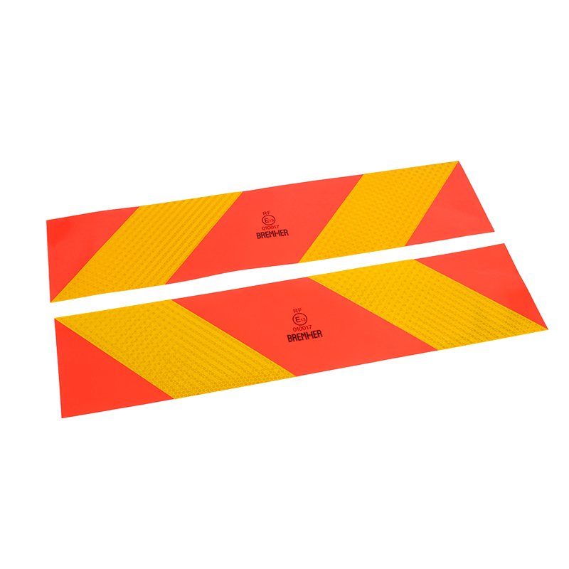 HOIATUSSILT RASKEVEOKITE lühike tüüp KLEEBIS 565X132MM, 2 TK/pakk, RF