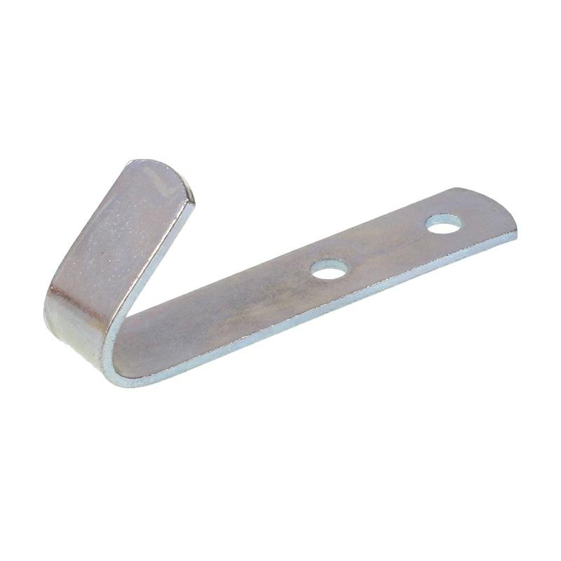 HOOK, FLAT, ZN COATED, 65X15X2MM, 20MM KÕRI PRESENDITELE