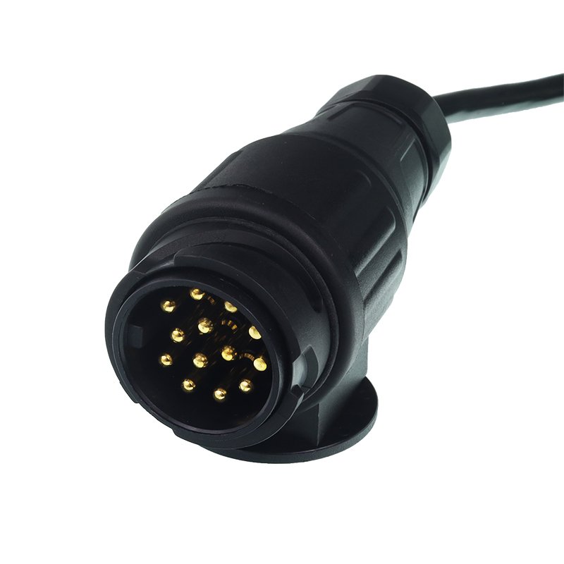Haagis elektriline kaabel/ühendus 3.0M, 2×13 sõrm PLUGS, 8 WIRES, plastik PLUGS