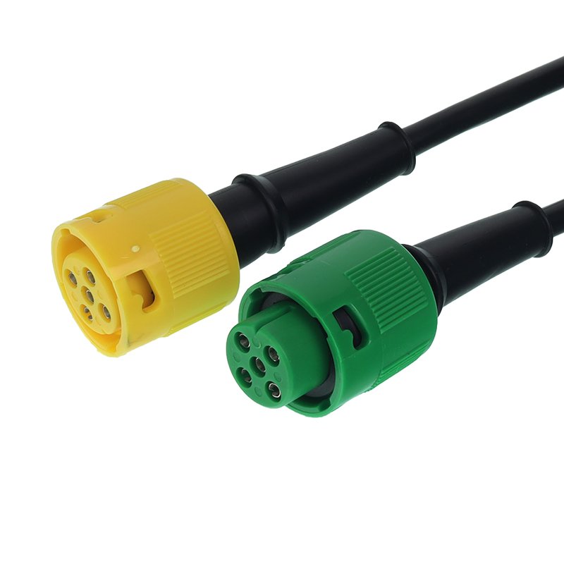 Haagis elektriline kinnitusrihm, pistik 13/12V, 2X BAYONET 5-sõrm + 7.5M kaabel