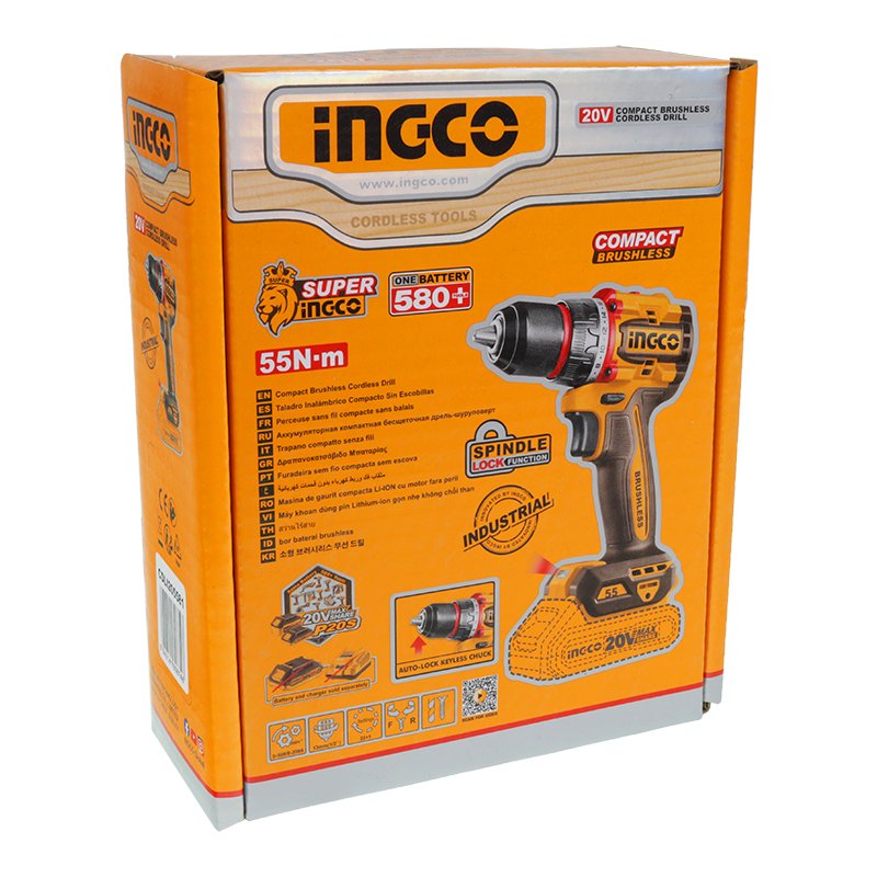 Harjavaba DRILL/SCREWDRIVER 20V, 55NM, juhtmeta