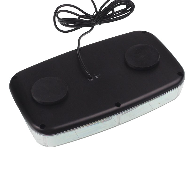 Hoiatustuli, 48 LED, 12-24V, 10 FUNCTIONS, magnet