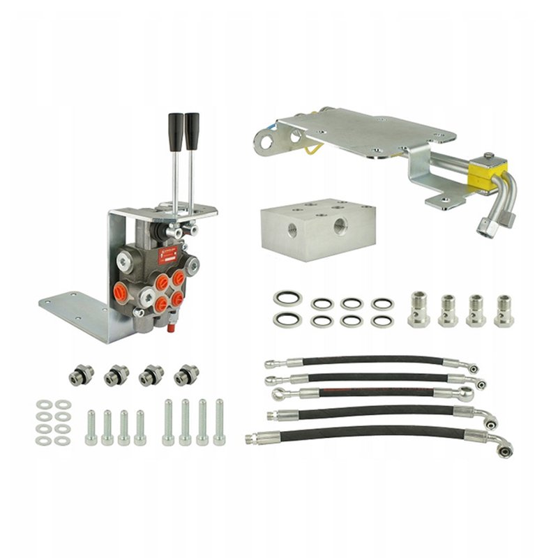 Hüdraulika KIT koos EXTERNAL 2-SECTIONAL DISTRIBUTOR C-330