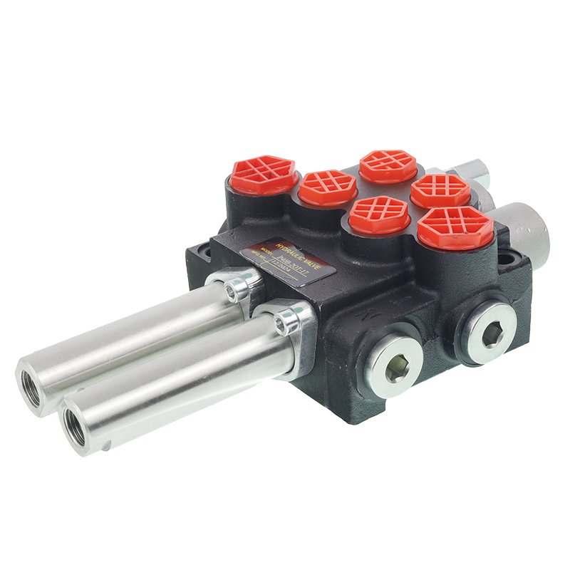 Hüdraulika juhtventiil 2-SECTION 40L/MIN koos 2 kaabel KITS
