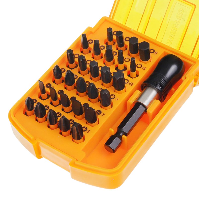 IMPACT DRIVER BIT komplekt, 30PCS, plastikkohver