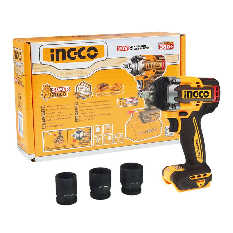 IMPACT WRENCH, juhtmeta, 1/2 INCH, 500NM, 20V.