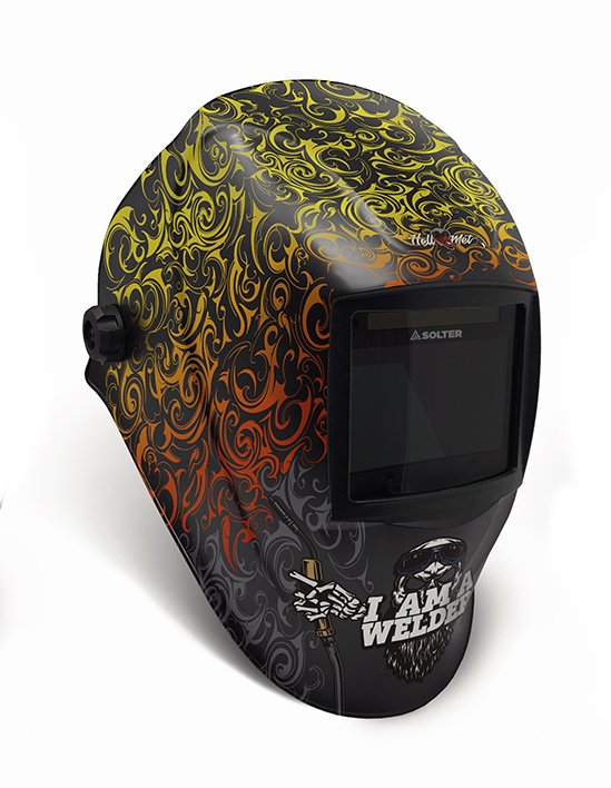 Isetumenev keevitusmask Solter Hellmet Welder***